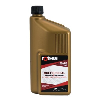 6 LT MOTORÖL MINERALISCH FÜR AUTO ROTHEN MULTISPECIAL 20W-60 PLUS