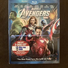 The Avengers (Blu-ray/DVD, 2012, 2-Disc Set)