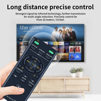 Mando A Distancia De Repuesto Para Soundbar SA-CT60BT – Compatible Con HT-CT60 Y WCT60, Alcance 8m