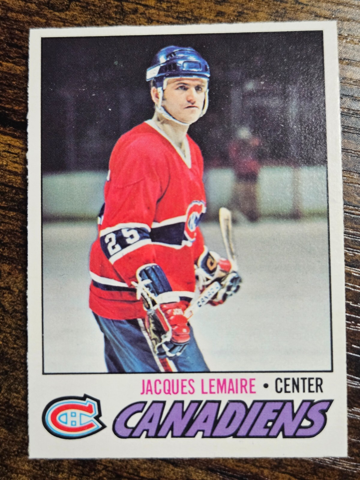 1977-78 O-PEE-CHEE NHL HOCKEY #254 JACQUES LEMAIRE MONTREAL CANADIENS b
