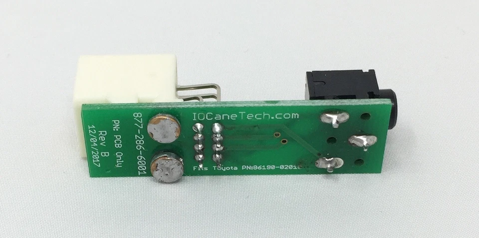 Adaptador estéreo auxiliar Lexus/Toyota REPAROS número da peça 86190-48010 - Imagem 4 de 4