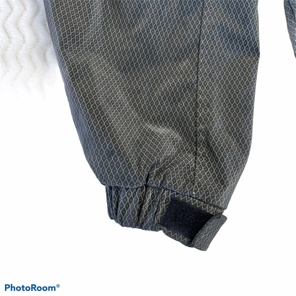 Chaqueta Bomber Phat Farm PVC Cuero Esponja Con Poliéster Cremallera Hombre’s Talla XL. Foto 4 de 4