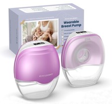 Petit Journey Double Wearable Breast Pumps Electric Hands Free 3 Modes 8 Levels