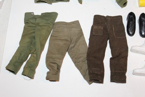 VTG 1960s GI Joe 12" KO Hong Kong Shirt Pants Guns Boots medic helmet Parts +++ - Picture 3 of 7