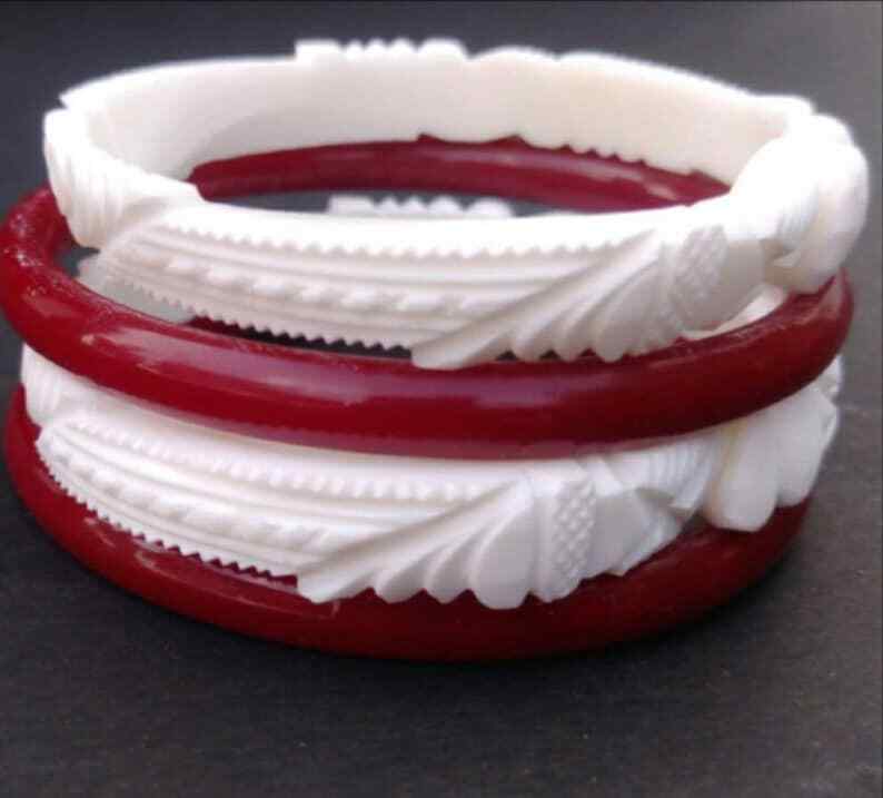 Bengali Handcrafted Conch Bangles Conch Bracelet Bengali White Sakha And  Pola