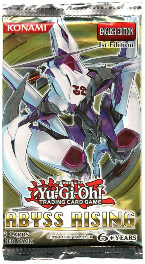 YuGiOh Abyss Rising (1st Edition) Booster Pack | eBay