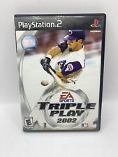 Triple Play 2002 (Sony PlayStation 2, 2002) CIB Tested Complete in Box