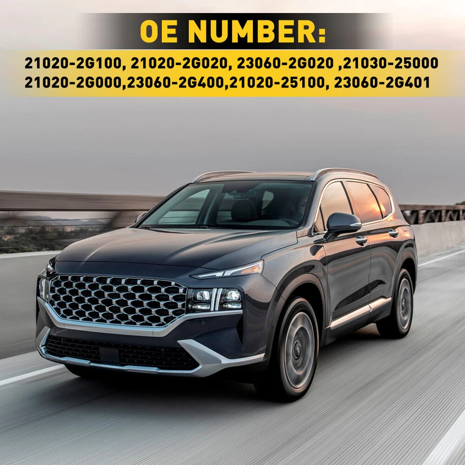 Kit de varilla principal y de cojinete con arandela de empuje para Hyundai Sonata Optima Kia 06-16 2,4 L Foto 2 de 4