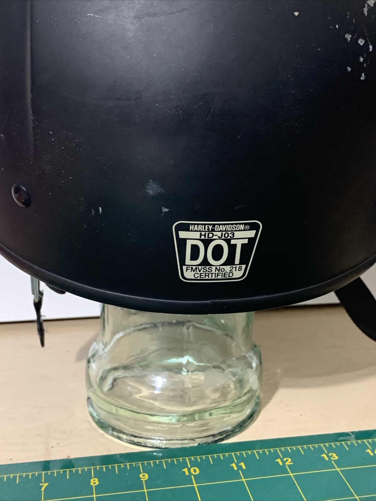 Harley Davidson HDJ03 UltraLight Half Helmet Flip Sun Shield Matte