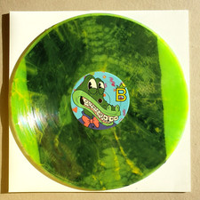 KING GIZZARD - TEENAGE GIZZARD Ultra Rare /24 REAL SNAKE SKIN FILLED Vinyl LP KING GIZZARD - TEENAGE GIZZARD Ultra Rare /24 REAL SNAKE SKIN FILLED Vinyl LP