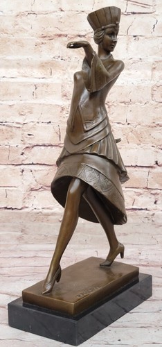 Sculpture achats Art Déco Véritable Bronze par Paul Philippe : Vente Art Nouveau artisanale