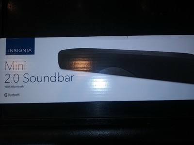 insignia sound bar bluetooth