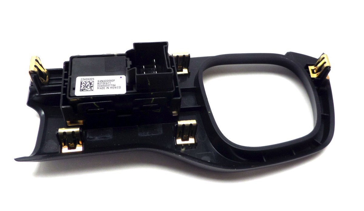 Genuine GM Light Cashmere Rear Passenger Side Door Window Switch Bezel