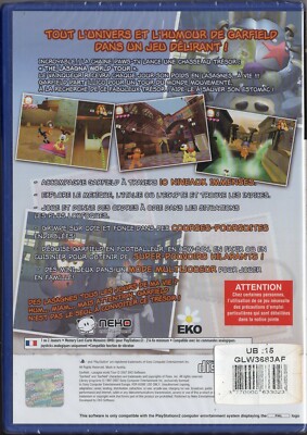 Jeu PS2 Garfield : Lasagna World Tour - Neuf Sous Blister - Classification 3 Ans Et Plus - Origine France