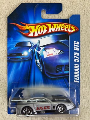 🇮🇹🇮🇹🇮🇹Hot WheelsAll Stars FERRARI 575 GTC Silver 2007 HW21
