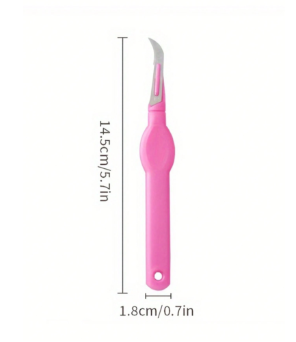 1 pc Seam Ripper Thread Cutter with Pink Handle for Sewing & Crafts - Picture 5 of 8