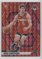 2024-25 Panini Mosaic Rookies Red Mosaic Prizm Reed Sheppard #249 5u3