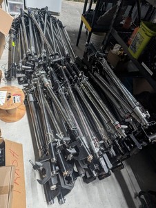 Lot of 5 Matthews MSE Heavy Duty Telescoping Hanger 3-6' w/Clamp/Stirrup Studio