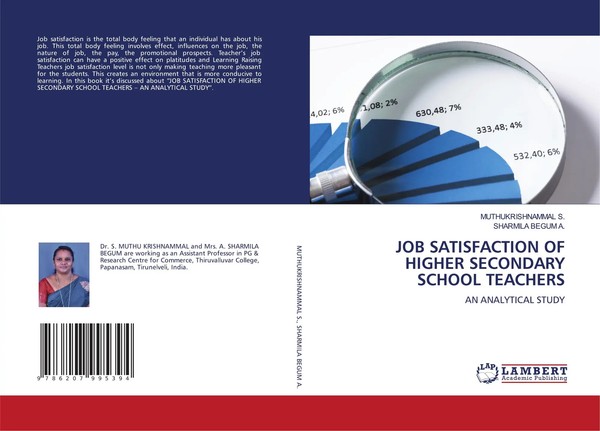 Muthukrishnammal S. (U. A.) | Job Satisfaction Of Higher Secondary School...-image
