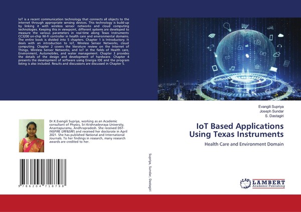 Evangili Supriya (U. A.) | Iot Based Applications Using Texas Instruments | Buch-image
