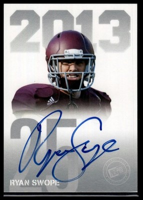 2013 Press Pass #PPS-RS Ryan Swope Autographs Silver