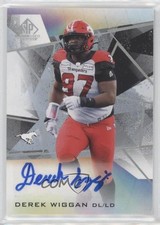2021 SP Game Used Edition CFL Auto Derek Wiggan #A-DW Auto u0h