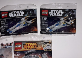 LEGO Star Wars Mini Sets - Lot of 5 - 30496, 30497 & 30275 - New & Sealed