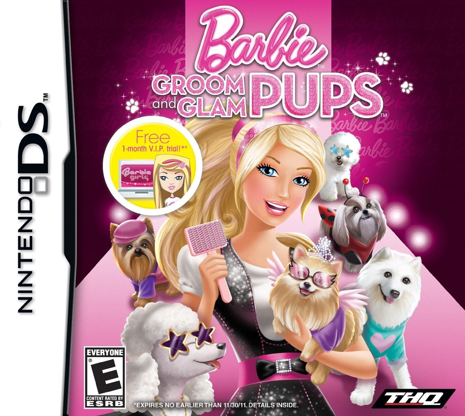 Barbie: Groom And Glam Pups - Nintendo DS Game - Game Only