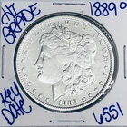1889 O MORGAN SILVER DOLLAR AUTHENTIC HI GRADE U.S. MINT COIN RARE KEY DATE 6551