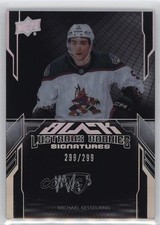 2023 SPx UD Black Lustrous Rookie Signatures /299 Michael Kesselring Auto 0i47