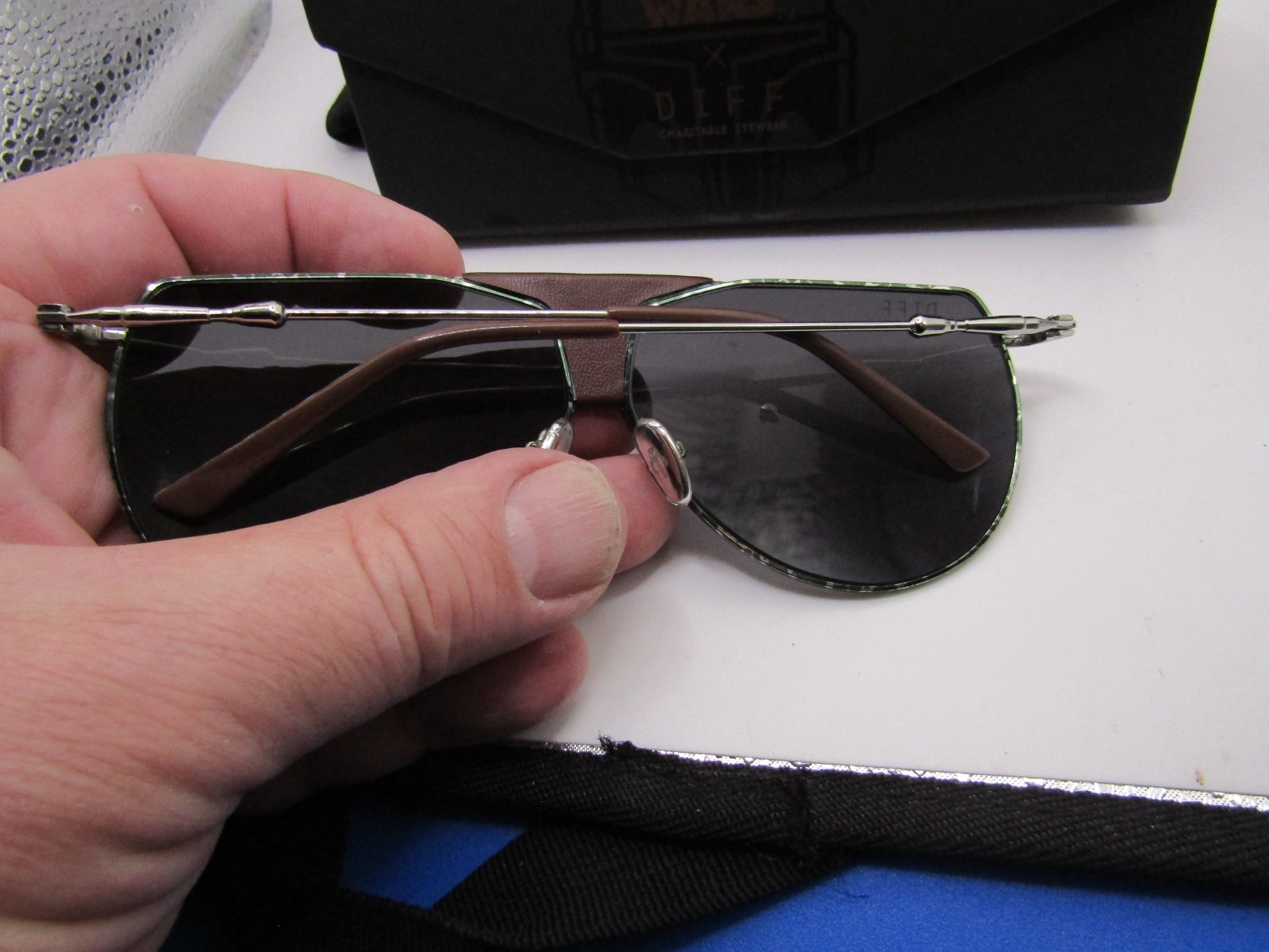 DIFF    sunglasses Aviator Star Wars  Silver Mirr… - image 2