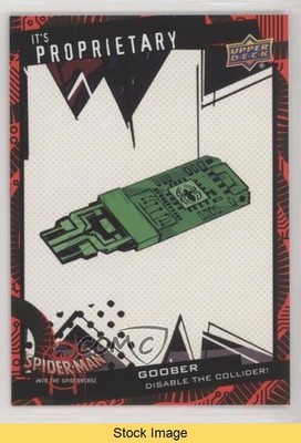 2022 Marvel Spider-Man: Into the Spider-Verse Ultimate Black Goober READ z6b