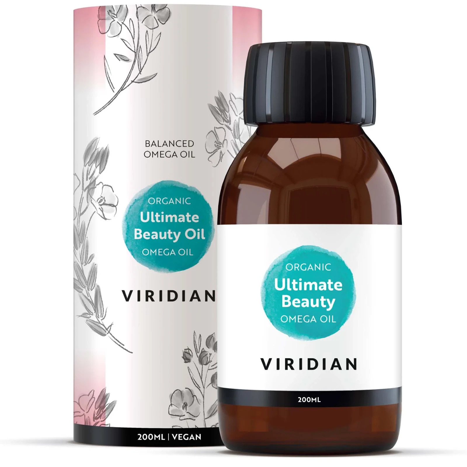Viridian 100% Organic Ultimate Beauty Oil 200Ml - Image 2