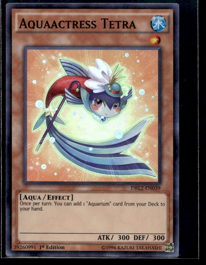 Aquaactress Tetra - DRL2-EN039 - 1st Edition - YuGiOh | Buy 3 Get 5 Free