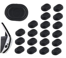 20 PCS Car Door Shock Absorber Pads, 3 Layer Thickened Silicone Bumper Pads