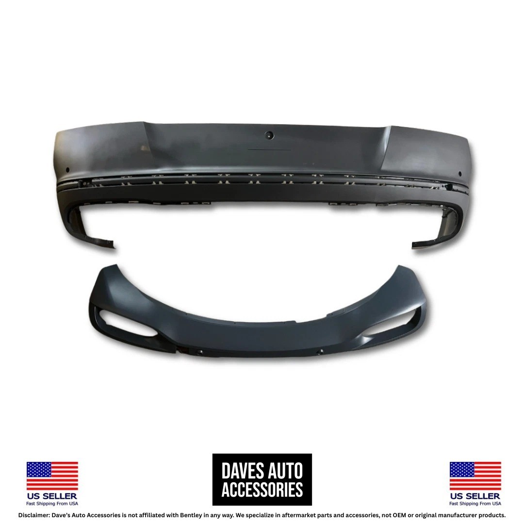 2016–2018 Bentley Continental Rear Bumper Diffuser Complete Set