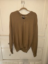 Clan Douglas Men  s Sweater V-Neck 100 Cashmere