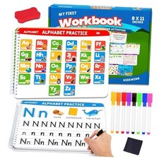Preschool Learning Activities Educational Workbook: Preschool Handwriting