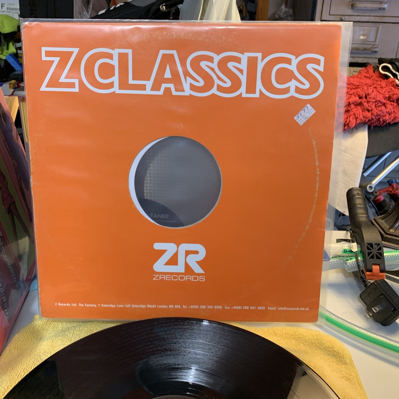 Erro Change For Me Joey Negro Prospect Park ZCLASS006 Record Album Lp Club Dance