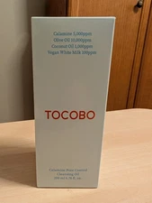 New TOCOBO Calamine Pore Control Cleansing Oil 200ml / 6.76 fl oz EXP 2027