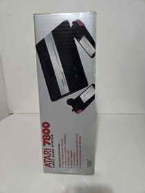 Vintage Atari 7800 ProSystem Console COMPLETE IN BOX MINT TESTED WORKING 