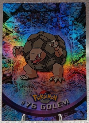 #76 golem pokemon card Topps (D) WPN registered. Topps Pokemon Card #76 GOLEM