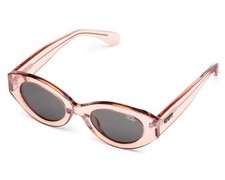 Women  s Quay Australia See Me Smile Rose/Smoke Sunglasses