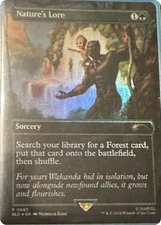 MTG Nature's Lore (867) (Rainbow Foil) [Secret Lair Drop Series] Foil Near Mint