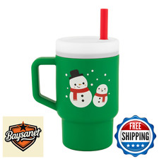 Infantino My 1st Tumbler Silicone Sippy Cup with Straw, Handle, Spill-Resistant,