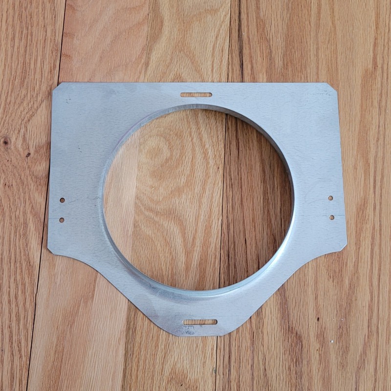 NuTone SR680508 Broan Range Hood Round Duct Plate - 7"