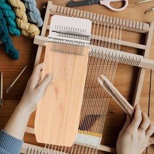 Wooden Weaving Small Hand Knitting Machine Tool For Clothing Mending