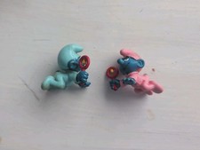 Schtroumpf Schleich Smurf Vintage Smurf Baby Set 