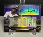 2024 Topps Triple Threads Relics Amethyst  #15/27 Jimmy Rollins Auto PHILLIES