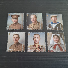 JERSEY 2018 SG 2286-2291 CENT OF THE GREAT WAR (5TH ISSUE) MNH